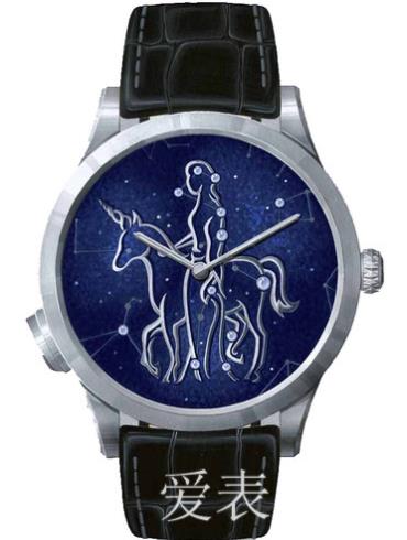 梵克雅寶詩(shī)意復雜功能系列男表Midnight_Zodiac_Lumineux-Virgo