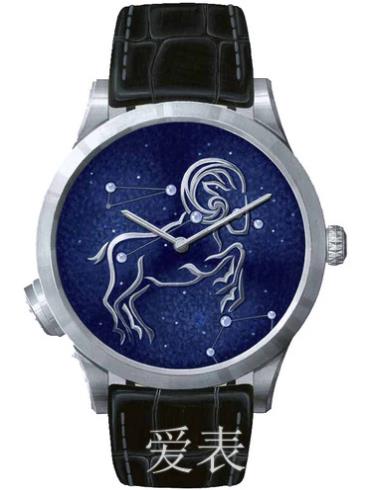 梵克雅寶詩(shī)意復雜功能系列男表Midnight_Zodiac_Lumineux-Aries