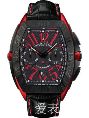 法穆蘭The Conquistador Line系列男表9900_CC_GP_G_Red