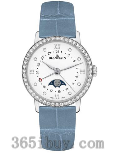 寶珀女表Villeret系列鱷魚(yú)皮等5種/白色表盤(pán)6106-4628-95A