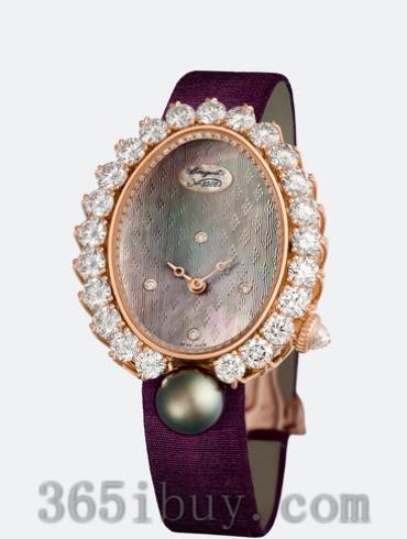 寶璣女表High Jewellery 高級珠寶腕表系列緞帶/棕色花紋表盤(pán)GJ29BR8924TDT8