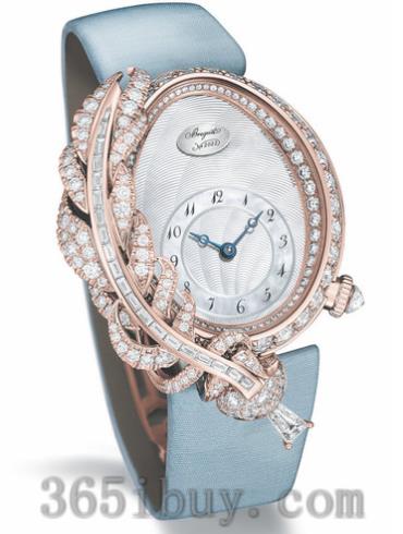 寶璣女表High Jewellery 高級珠寶腕表系列絲緞/銀白色表盤(pán)GJ15BR89240DD8