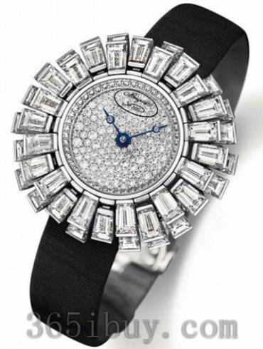 寶璣女表High Jewellery 高級珠寶腕表系列緞帶/銀色表盤(pán)GJE26BB20.8589DB1
