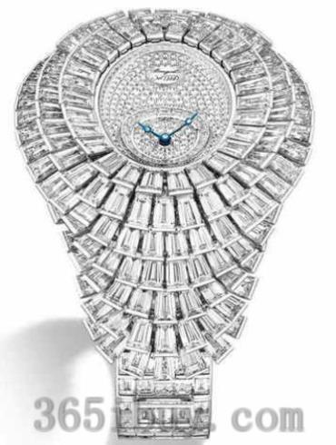 寶璣女表High Jewellery 高級珠寶腕表系列白金/銀色表盤(pán)GJE25BB20.8989FB1