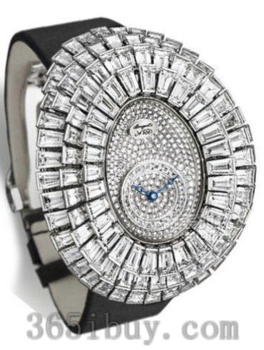 寶璣女表High Jewellery 高級珠寶腕表系列緞帶/銀色表盤(pán)GJE25BB20.8989DB1
