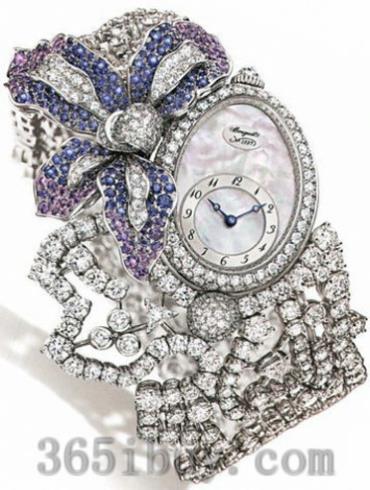 寶璣女表High Jewellery 高級珠寶腕表系列白金/白色表盤(pán)GJE16BB20.8924DS1