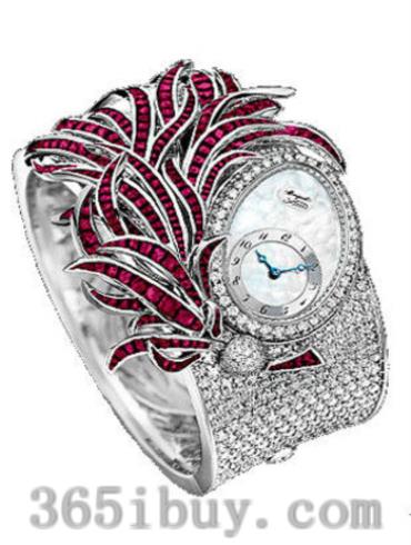 寶璣女表High Jewellery 高級珠寶腕表系列白金/白色表盤(pán)GJE15BB20.8924RB1