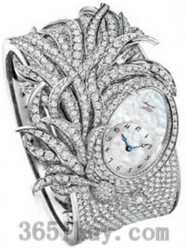 寶璣女表High Jewellery 高級珠寶腕表系列白金/白色表盤(pán)GJE15BB20.8924D01
