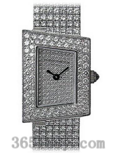 江詩(shī)丹頓女表Métiers d’Art藝術(shù)大師系列白金鑲鉆/銀色鑲鉆表盤(pán)10710_336G-8923