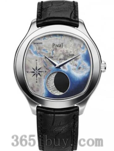 伯爵男表Piaget Polo系列鱷魚(yú)皮/地圖表盤(pán)G0A38560