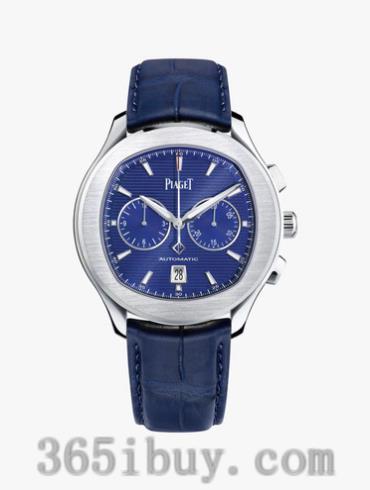 伯爵男表Piaget Polo系列鱷魚(yú)皮/藍色表盤(pán)G0A43002