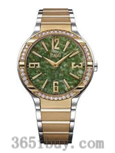 伯爵男表Piaget Polo系列18K黃金/綠色表盤(pán)G0A36221