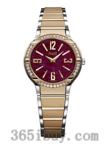伯爵女表Piaget Polo系列玫瑰金/紅色表盤(pán)G0A36030