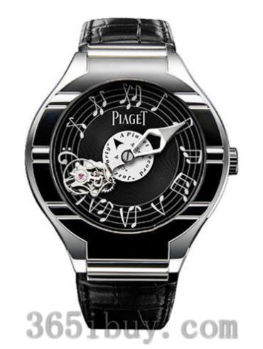 伯爵男表Piaget Polo系列鱷魚(yú)皮/黑色表盤(pán)G0A35174