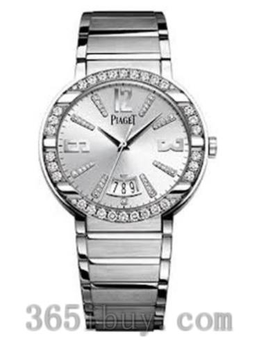 伯爵男表Piaget Polo系列白金/銀色表盤(pán)G0A33223