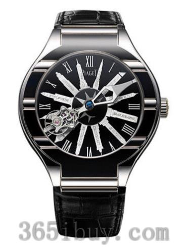 伯爵男表Piaget Polo系列鱷魚(yú)皮/黑色表盤(pán)G0A33045
