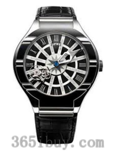 伯爵男表Piaget Polo系列鱷魚(yú)皮/黑色表盤(pán)G0A33044