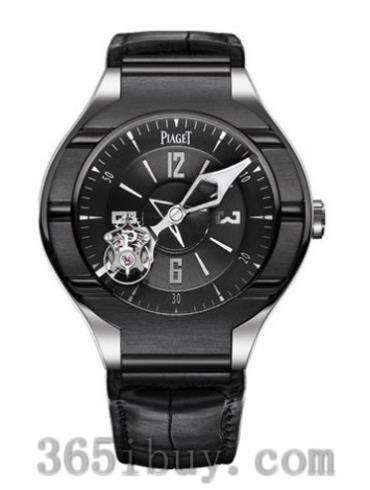 伯爵男表Piaget Polo系列鱷魚(yú)皮/黑色表盤(pán)G0A35123