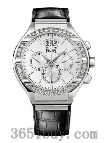 伯爵男表Piaget Polo系列鱷魚(yú)皮/白色表盤(pán)G0A32040