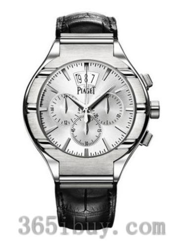伯爵男表Piaget Polo系列鱷魚(yú)皮/白色表盤(pán)G0A32038