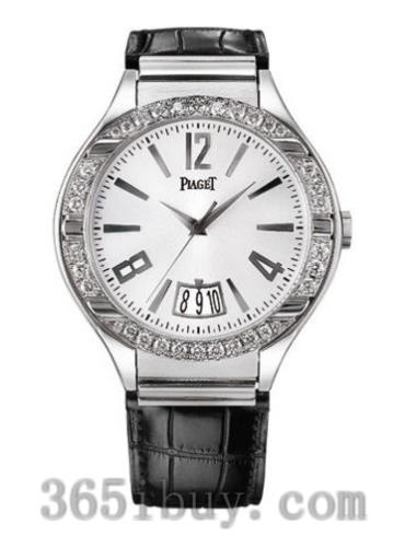 伯爵男表Piaget Polo系列鱷魚(yú)皮/白色表盤(pán)G0A31159