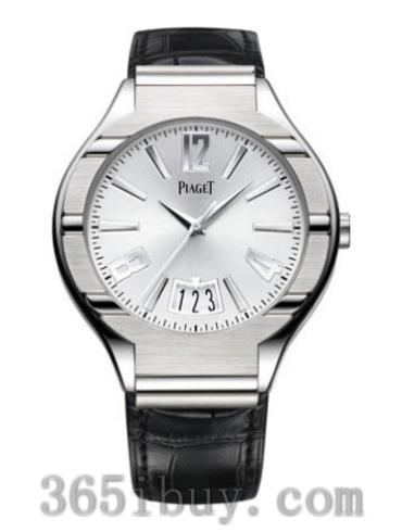 伯爵男表Piaget Polo系列鱷魚(yú)皮/白色表盤(pán)G0A31139