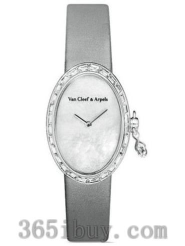 梵克雅寶女表Timeless系列緞帶/白色表盤(pán)VCARF75700