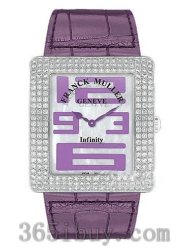 法穆蘭女表Infinity系列鱷魚(yú)皮/白色表盤(pán)3735_QZ_R_D3_Purple