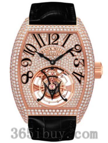 法穆蘭男表GIGA TOURBILLON系列鱷魚(yú)皮/金色表盤(pán)8889_T_G_DF_D8_CD