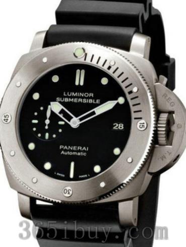 沛納海男表LUMINOR 廬米諾橡膠/黑色表盤(pán)PAM00305