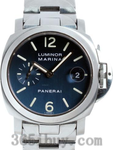 沛納海男表LUMINOR 廬米諾精鋼/藍色表盤(pán)PAM00120