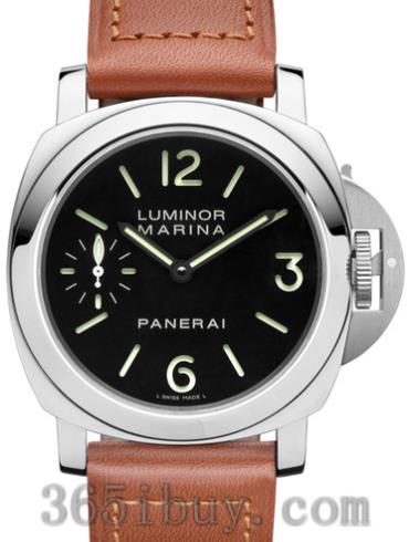 沛納海男表LUMINOR 廬米諾鱷魚(yú)皮/黑色表盤(pán)PAM00111