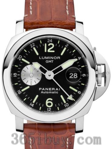 沛納海男表LUMINOR 廬米諾鱷魚(yú)皮/黑色表盤(pán)PAM00088