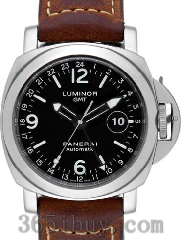 沛納海男表LUMINOR 廬米諾鱷魚(yú)皮/黑色表盤(pán)PAM00063