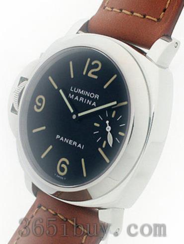 沛納海男表LUMINOR 廬米諾真皮/黑色表盤(pán)PAM00022