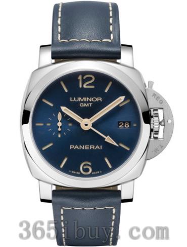 沛納海男表LUMINOR 廬米諾小牛皮/藍色表盤(pán)PAM00688