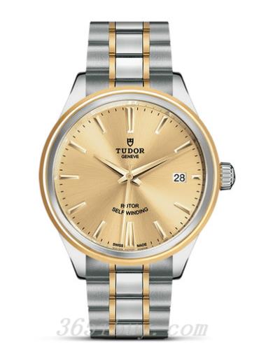 帝舵男表Style風(fēng)尚系列金鋼/金色表盤(pán)12503-0001