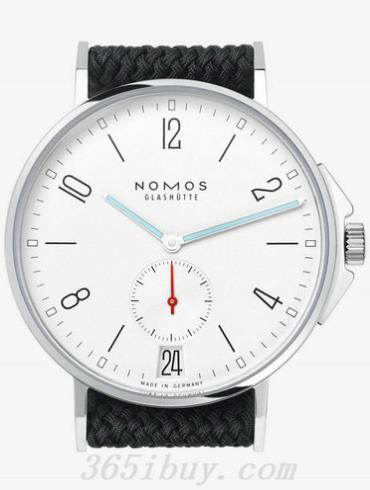 NOMOS男表AHOI系列織帶/白色表盤(pán)551