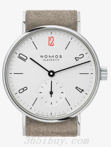 NOMOS女表FOR DOCTORS WITHOUT BORDERS系列馬皮/白色表盤(pán)123.S3