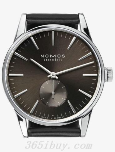 NOMOS男表zurich系列馬皮/深棕色表盤(pán)823