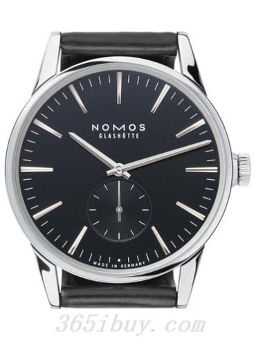 NOMOS男表zurich系列馬皮/黑色表盤(pán)803