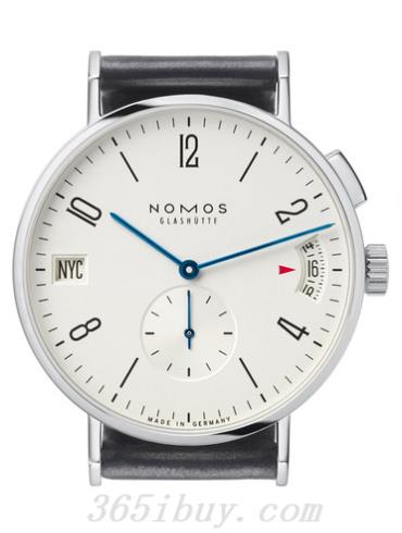 NOMOS男表TANGOMAT系列黑色霍爾文高級科爾多瓦馬皮/白色表盤(pán)635