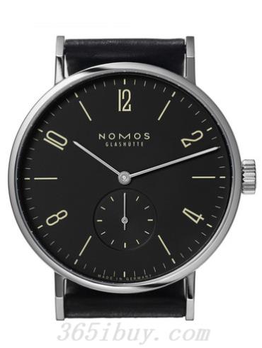 NOMOS男表TANGOMAT系列黑色霍爾文高級科爾多瓦馬皮/黑色表盤(pán)603