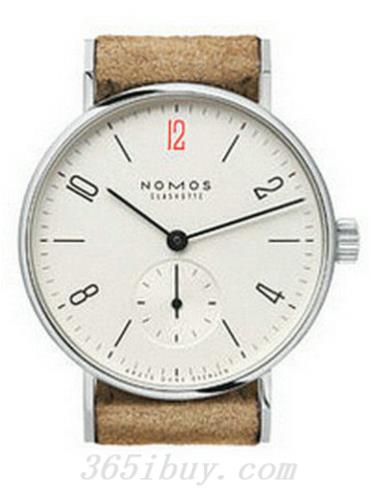 NOMOS男表Tangente系列馬皮/白色表盤(pán)531
