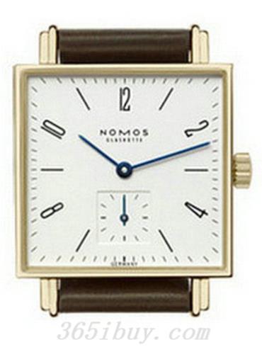 NOMOS女表Tetra系列馬皮/白色表盤(pán)411
