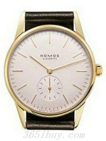 NOMOS女表Orion系列羊皮/粉色表盤(pán)314