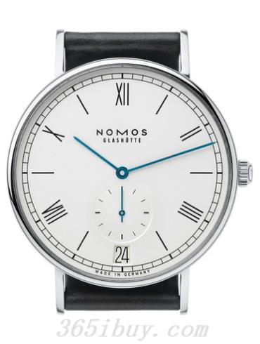 NOMOS男表Ludwig系列黑色霍爾文高級科爾多瓦馬皮/白色表盤(pán)271
