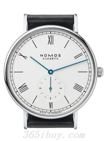 NOMOS男表Ludwig系列黑色霍爾文高級科爾多瓦馬皮/白色表盤(pán)251