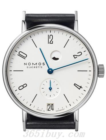 NOMOS女表Tangente系列馬皮/白色表盤(pán)169