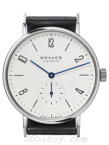 NOMOS女表Tangente系列馬皮/白色表盤(pán)139